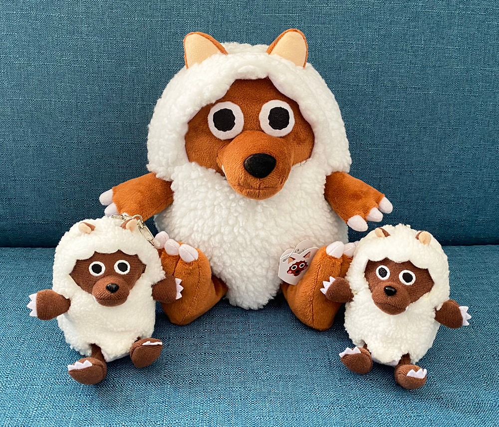 ウルフィ　ぬいぐるみ